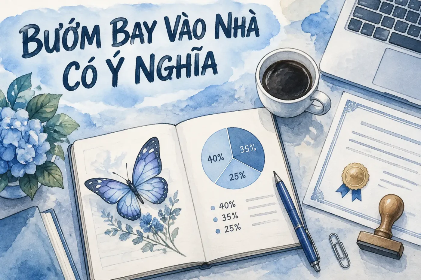 Bướm Bay Vào Nhà Có Ý Nghĩa Gì