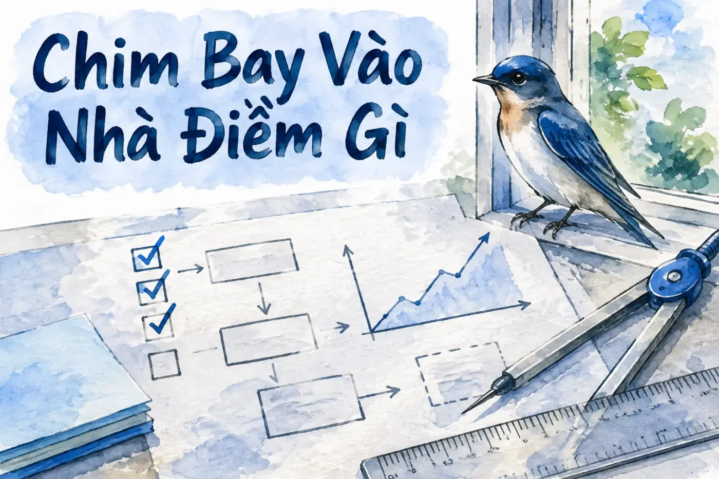 Chim Bay Vào Nhà Điềm Gì