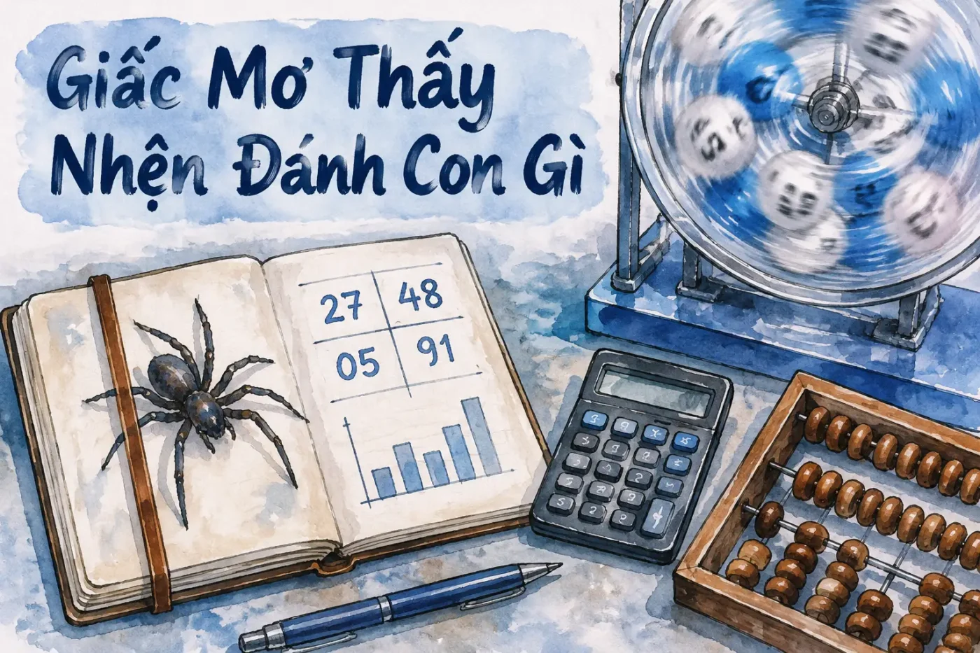 Giấc Mơ Thấy Nhện Đánh Con Gì