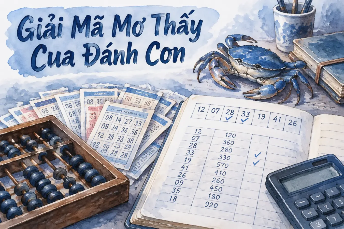 Giải Mã Mơ Thấy Cua Đánh Con Gì Để Trúng Lớn