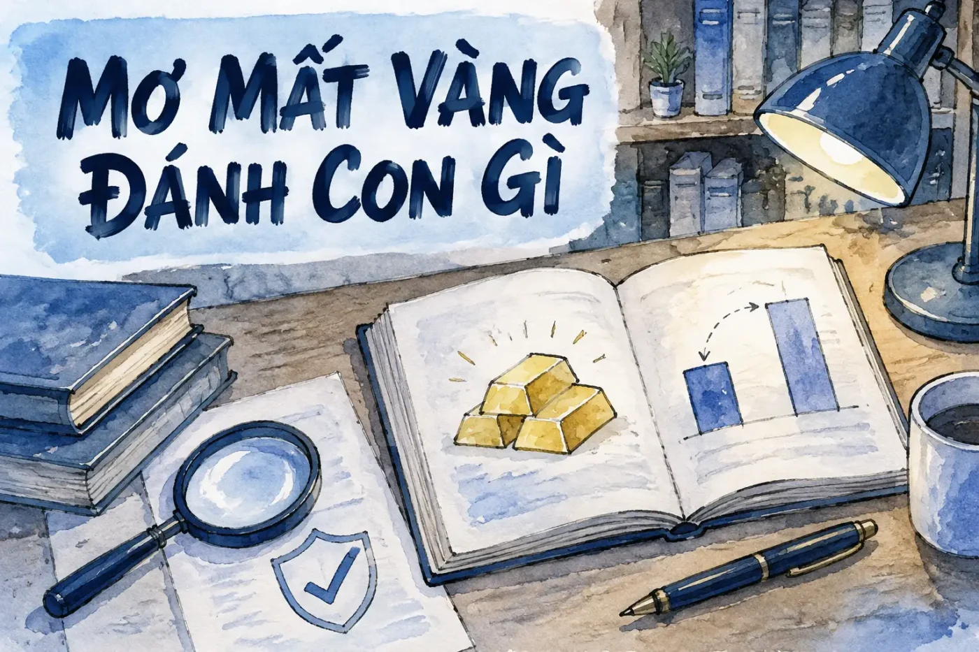 Mơ Mất Vàng Đánh Con Gì