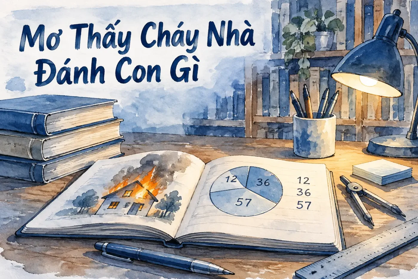 Mơ Thấy Cháy Nhà Đánh Con Gì