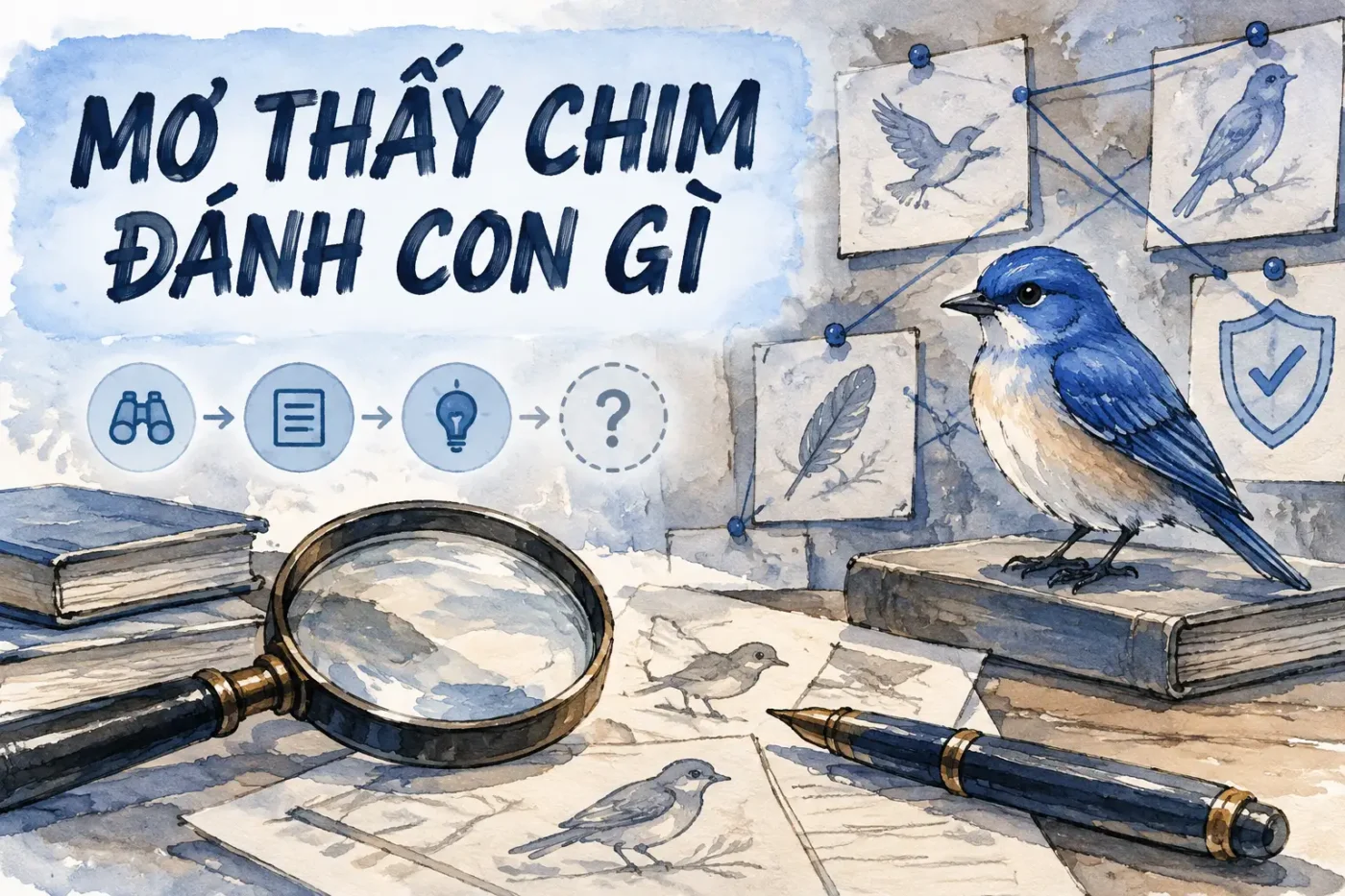 Mơ Thấy Chim Đánh Con Gì