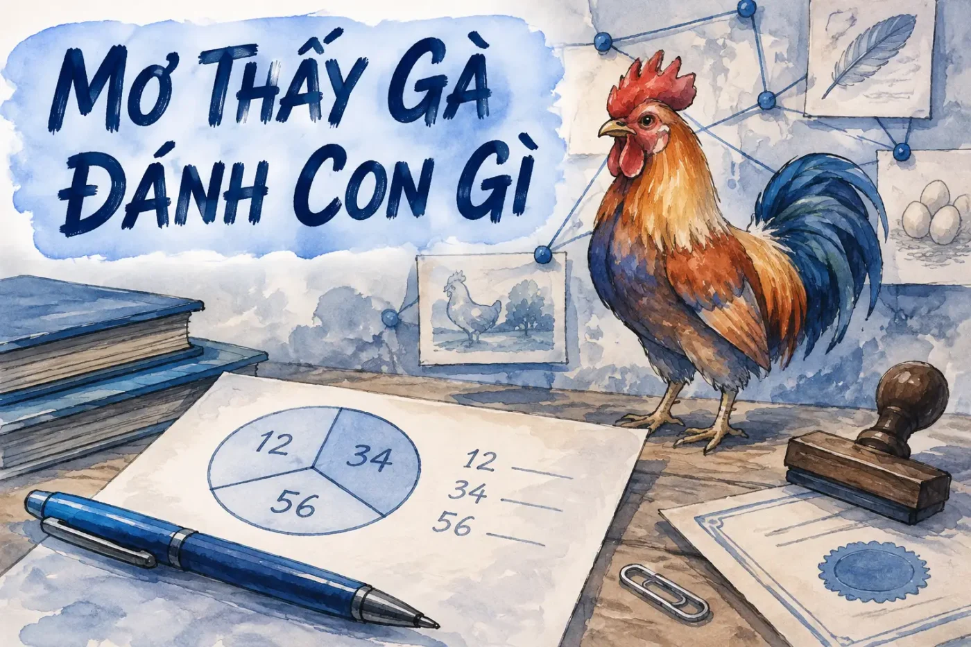 Mơ Thấy Gà Đánh Con Gì