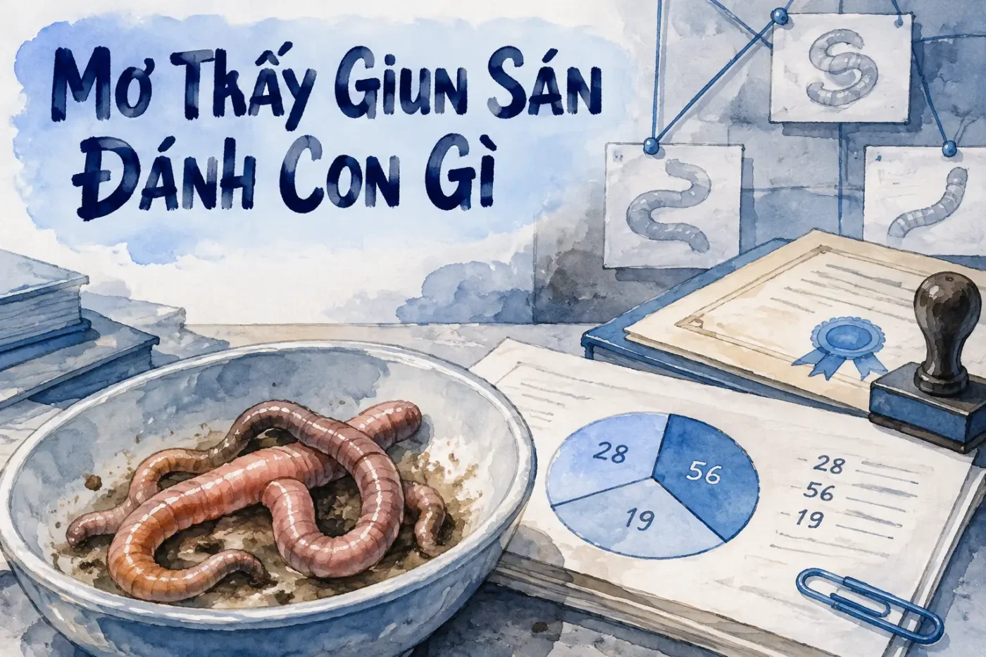 Mơ Thấy Giun Sán Đánh Con Gì
