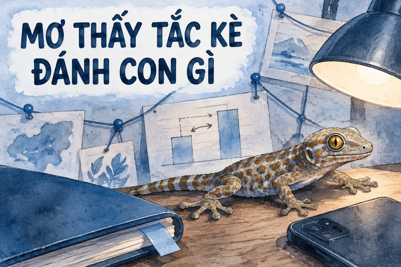 Mơ Thấy Tắc Kè Đánh Con Gì Dễ Trúng