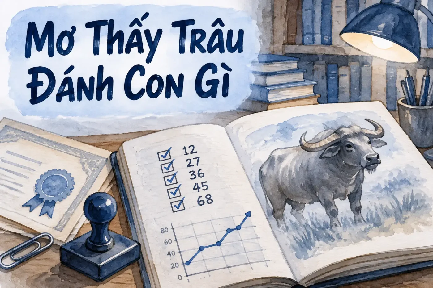 Mơ Thấy Trâu Đánh Con Gì
