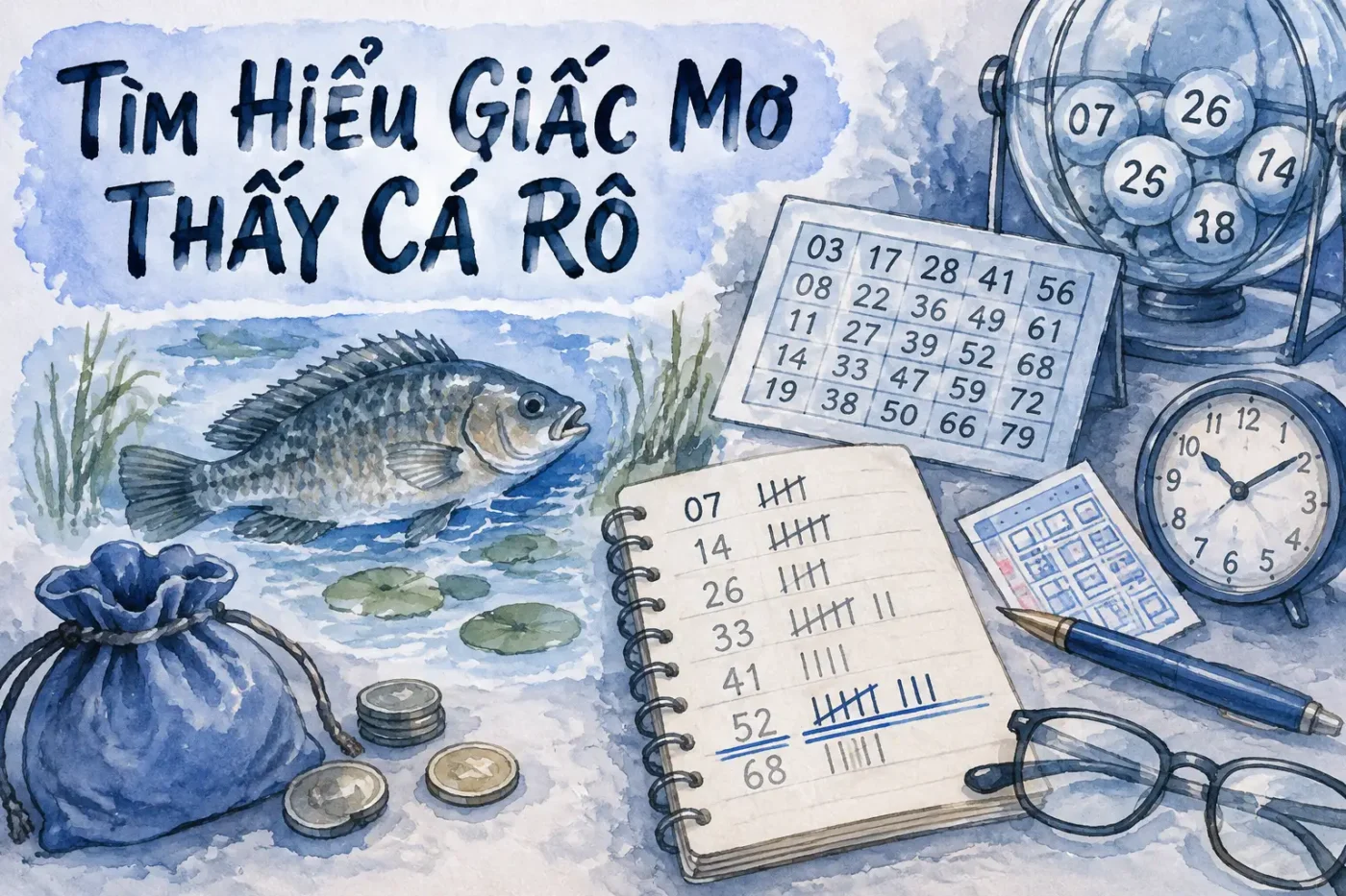 Tìm Hiểu Giấc Mơ Thấy Cá Rô Đánh Con Gì Trúng Lớn