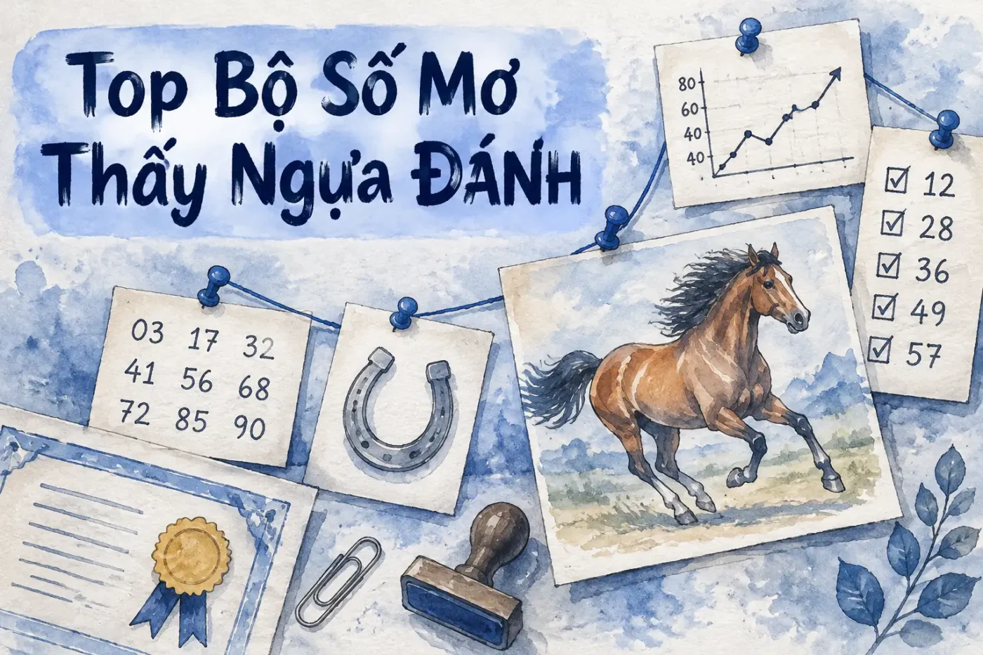 Top Bộ Số Mơ Thấy Ngựa Đánh Con Gì Năm